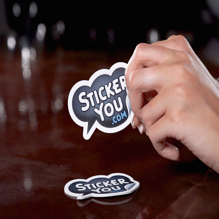 Custom Logo Shape - Die Cut Stickers - Kraftix Digital