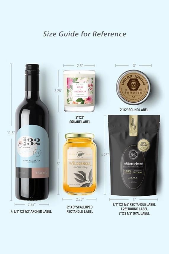 Non Tearable Premium Labels - Kraftix Digital