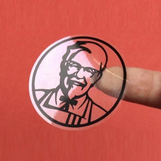 Transparent/Clear Labels & Stickers - Kraftix Digital